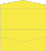 Lemon Drop Pocket Invitation Style A4 (4 x 9) 10/Pk