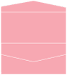 Coral Pocket Invitation Style A4 (4 x 9) 10/Pk