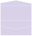 Purple Lace Pocket Invitation Style A4 (4 x 9) 10/Pk