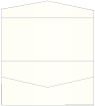 White Gold Pocket Invitation Style A4 (4 x 9)10/Pk