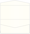 White Gold Pocket Invitation Style A4 (4 x 9)