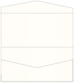Pearlized Latte Pocket Invitation Style A4 (4 x 9)