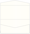 Pearlized White Pocket Invitation Style A4 (4 x 9) 10/Pk