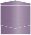 Metallic Purple Pocket Invitation Style A4 (4 x 9) 10/Pk