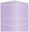 Violet Pocket Invitation Style A4 (4 x 9)10/Pk