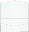 Metallic Aquamarine Pocket Invitation Style A4 (4 x 9)10/Pk