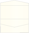 Natural White Pearl Pocket Invitation Style A4 (4 x 9)10/Pk