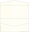 Natural White Pearl Pocket Invitation Style A4 (4 x 9) 10/Pk