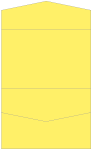 Factory Yellow Pocket Invitation Style A5 (5 3/4 x 8 3/4) 10/Pk