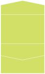 Citrus Green Pocket Invitation Style A5 (5 3/4 x 8 3/4) 10/Pk