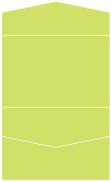 Citrus Green Pocket Invitation Style A5 (5 3/4 x 8 3/4)