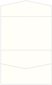 Pearlized White Pocket Invitation Style A5 (5 3/4 x 8 3/4)