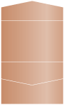 Copper Pocket Invitation Style A5 (5 3/4 x 8 3/4)10/Pk