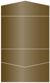Bronze Pocket Invitation Style A5 (5 3/4 x 8 3/4) 10/Pk