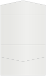 Silver Pocket Invitation Style A5 (5 3/4 x 8 3/4) 10/Pk