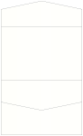 White Pearl Pocket Invitation Style A5 (5 3/4 x 8 3/4)10/Pk