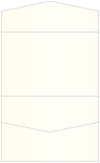Natural White Pearl Pocket Invitation Style A5 (5 3/4 x 8 3/4)10/Pk