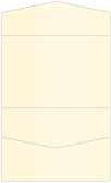 Gold Pearl Linen Pocket Invitation Style A5 (5 3/4 x 8 3/4) 10/Pk