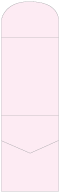 Light Pink Pocket Invitation Style A6 (5 1/4 x 7 1/4) 10/Pk
