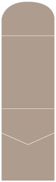 Pyro Brown Pocket Invitation Style A6 (5 1/4 x 7 1/4)