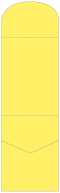 Factory Yellow Pocket Invitation Style A6 (5 1/4 x 7 1/4) 10/Pk