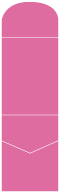 Raspberry Pocket Invitation Style A6 (5 1/4 x 7 1/4) 10/Pk
