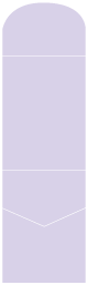 Purple Lace Pocket Invitation Style A6 (5 1/4 x 7 1/4)