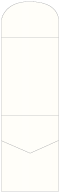 Pearlized White Pocket Invitation Style A6 (5 1/4 x 7 1/4) 10/Pk