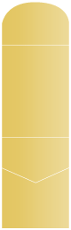 Gold Pocket Invitation Style A6 (5 1/4 x 7 1/4) 10/Pk
