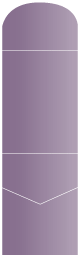 Metallic Purple Pocket Invitation Style A6 (5 1/4 x 7 1/4) 10/Pk