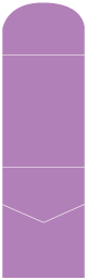 Grape Jelly Pocket Invitation Style A6 (5 1/4 x 7 1/4)