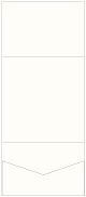 Linen Natural White Pocket Invitation Style A7 (7 1/4 x 7 1/4) 10/Pk