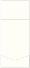 Textured Bianco Pocket Invitation Style A7 (7 1/4 x 7 1/4)