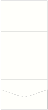 Eggshell White Pocket Invitation Style A7 (7 1/4 x 7 1/4) - 10/pk