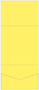 Factory Yellow Pocket Invitation Style A7 (7 1/4 x 7 1/4) 10/Pk