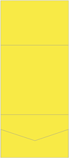 Lemon Drop Pocket Invitation Style  A7 (7 1/4 x 7 1/4)