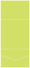 Citrus Green Pocket Invitation Style A7 (7 1/4 x 7 1/4)