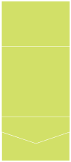 Citrus Green Pocket Invitation Style A7 (7 1/4 x 7 1/4) 10/Pk