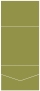 Olive Pocket Invitation Style A7 (7 1/4 x 7 1/4)10/Pk