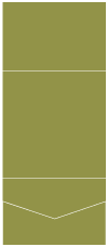 Olive Pocket Invitation Style A7 (7 1/4 x 7 1/4) 10/Pk