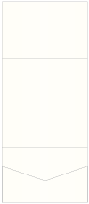 Pearlized White Pocket Invitation Style A7 (7 1/4 x 7 1/4) 10/Pk