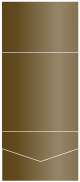 Bronze Pocket Invitation Style A7 (7 1/4 x 7 1/4) 10/Pk