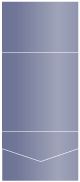 Blue Print Pocket Invitation Style A7 (7 1/4 x 7 1/4)10/Pk