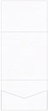 Linen Solar White Pocket Invitation Style A7 (7 1/4 x 7 1/4) 10/Pk