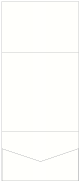 White Pearl Pocket Invitation Style A7 (7 1/4 x 7 1/4)10/Pk