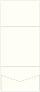 Natural White Pearl Pocket Invitation Style A7 (7 1/4 x 7 1/4)10/Pk