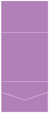 Grape Jelly Pocket Invitation Style A7 (7 1/4 x 7 1/4)