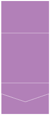 Grape Jelly Pocket Invitation Style A7 (7 1/4 x 7 1/4) 10/Pk