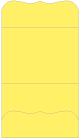 Factory Yellow Pocket Invitation Style A9 (5 1/4 x 7 1/4)10/Pk