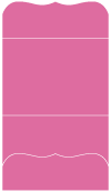 Raspberry Pocket Invitation Style A9 (5 1/4 x 7 1/4) - 10/Pk